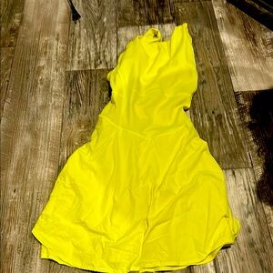 Lululemon Athletica Yellow Dress